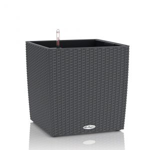 Lechuza Cube Cottage - All in One Set - Granit 50 cm