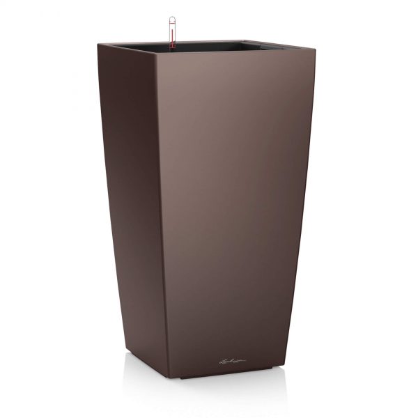 Lechuza Cubico Premium - All in One Set - Espresso 30 cm