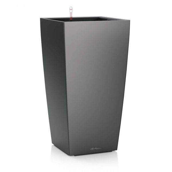 Lechuza Cubico Premium - All in One Set - Antracit 40 cm