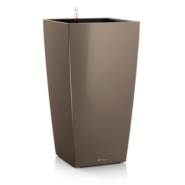 Lechuza Cubico Premium - All in One Set - Taupe 40 cm