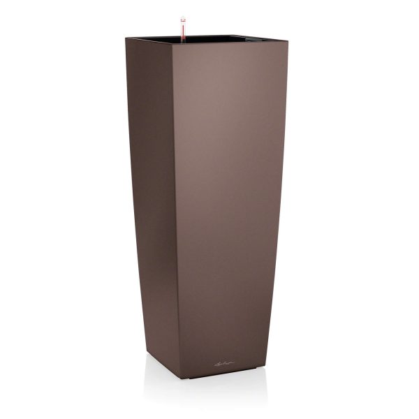 Lechuza Cubico alto Premium - All in One Set - Espresso 40 cm - imagine 1