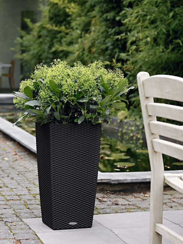 Lechuza Cubico Cottage - All in One Set - Granit 40 cm - imagine 7