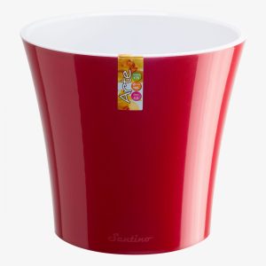 Ghiveci Santino Arte - rosu-alb 3.5 litri (19.5cm) - imagine 7