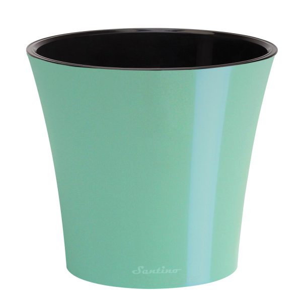 Ghiveci Santino Arte - menta-alb 1.2 litri (13.5cm) - imagine 8