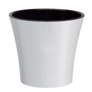 Ghiveci Santino Arte - alb-negru 1.2 L