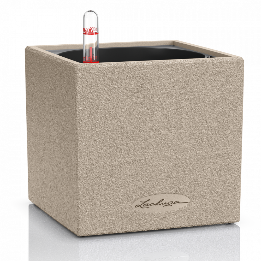 CANTO-Stone-14-sand-beige-1024x1024-e1566460451609 Lechuza Canto Stone - All In One Set - Bej 14 cm - imagine 1