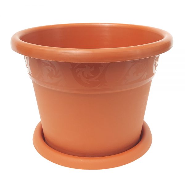 Ghiveci model cu farfurie D27,5 cm nr 9