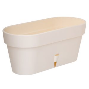 Jardiniera Happy Plants Window Box Latina - Crem 39.5cm (6.7 litri)