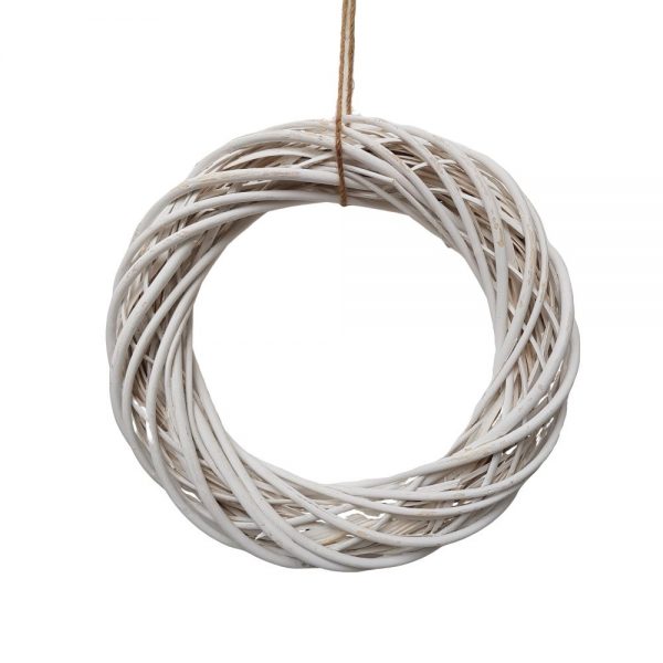 coronita alba 40 cm
