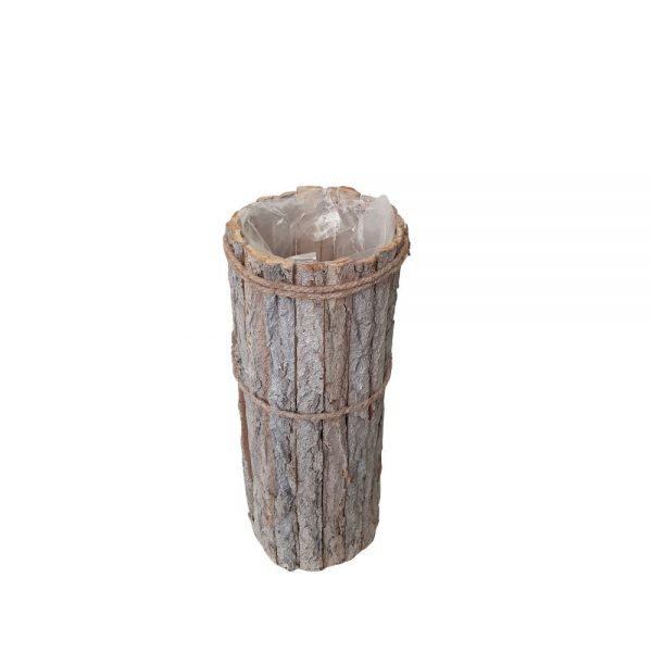 Coloana vintage din bucati de lemn 50cm