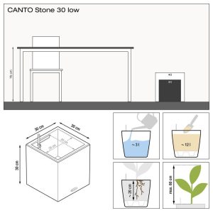 CANTO Stone 30 low graphite black (1)