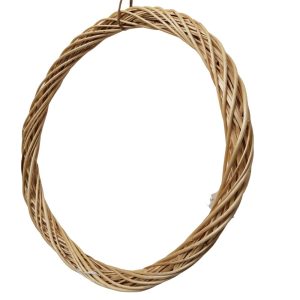 Coronita impletita natur 60cm - imagine 2