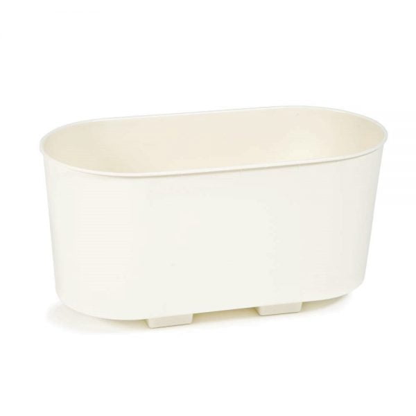 Jardiniera Lamela Duet - Set planter - Antracit cu Crem