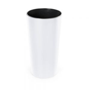Ghiveci Lamela Lilia-Set planter- Alb 14 cm