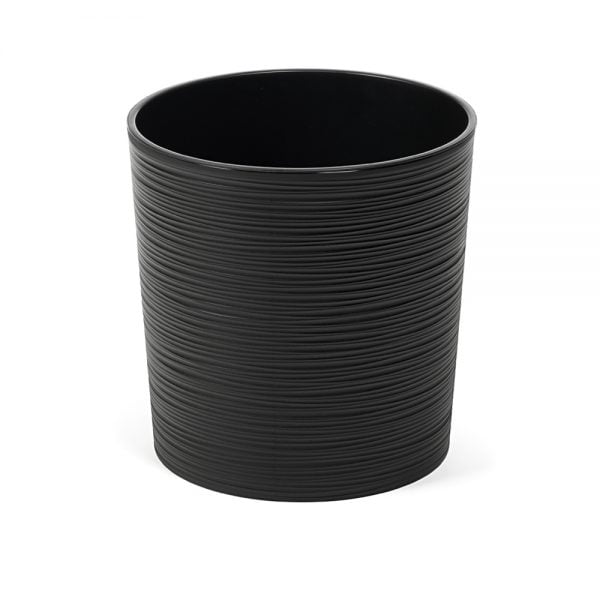 Ghiveci Lamela Malwa Dluto -Set planter - Negru