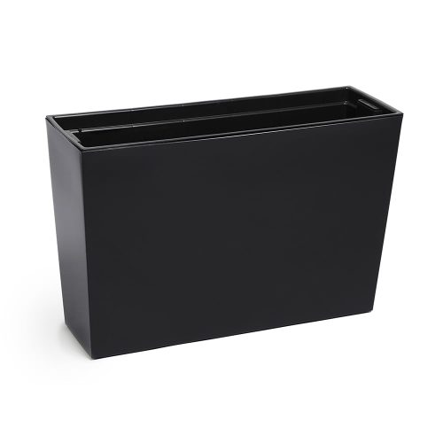 Jardiniera Lamela Werbena - Set planter -Negru