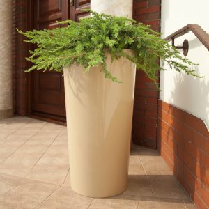 Ghiveci  Lamela Lilia-Set planter- Negru 40 cm - imagine 5