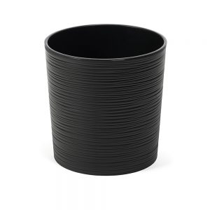 Ghiveci Lamela Malwa Dluto -Set planter- Negru 19 cm