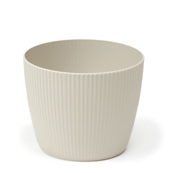 Ghiveci Lamela Magnolia Jumper -Eco -Gri Deschis 14 cm