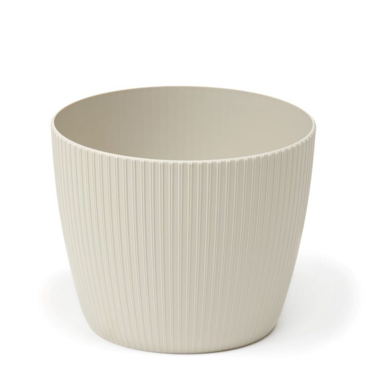 Ghiveci Lamela Magnolia Jumper -Eco -Gri Deschis 14 cm
