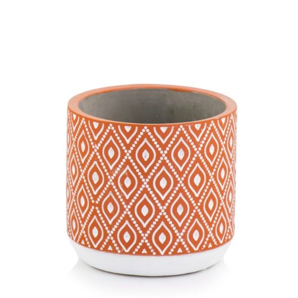 Ghiveci ceramica cilindru etno nr 10