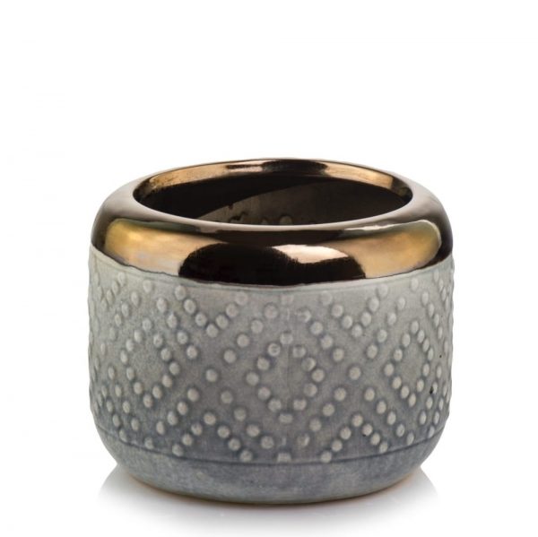 Ghiveci ceramica Thai vintange gold cm 16 cm