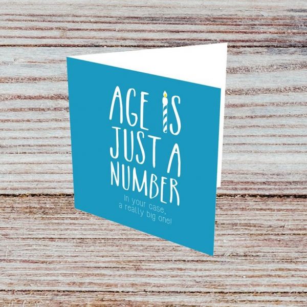 Felicitari Cadou cu mesaj - Age is just a number