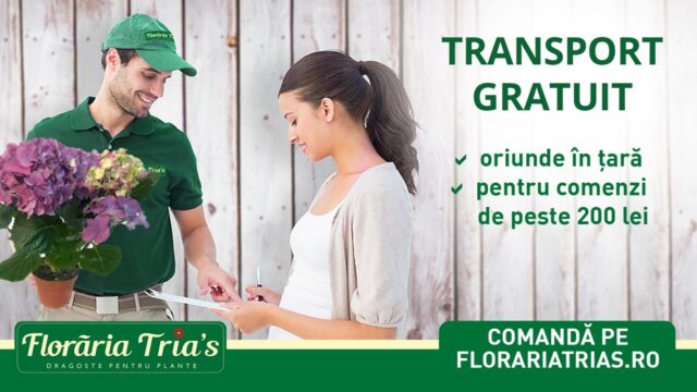 COMANDA ONLINE PE SITE FLORARIATRIAS.RO