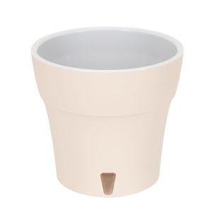 Ghiveci Happy plants Dali - Crem -Gri 11 cm (0.6 litri)