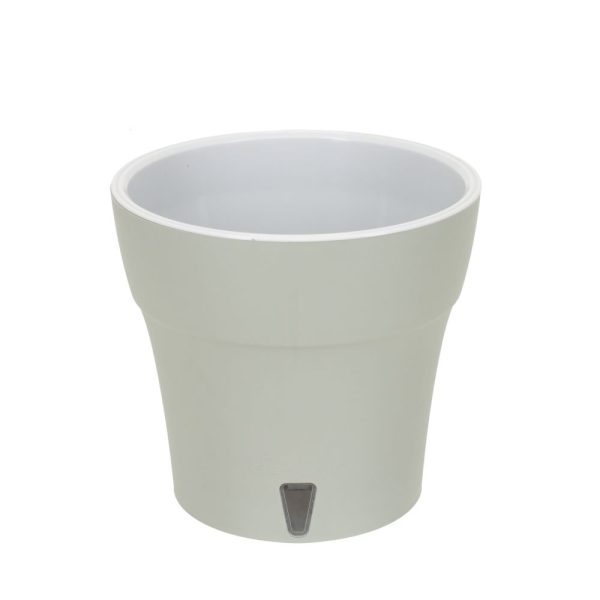 Ghiveci Happy plants Dali - Verde - Gri 11 cm (0.6 litri)