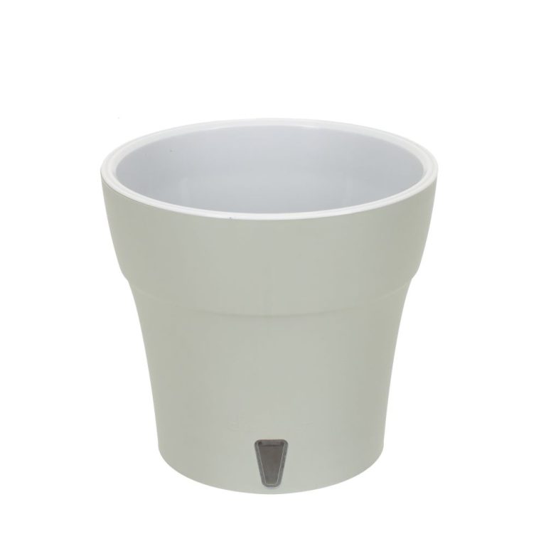 Ghiveci Happy plants Dali - Verde - Gri 11 cm (0.6 litri)
