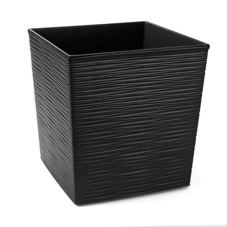 Ghiveci Lamela Juka Dluto - Set planter - Negru